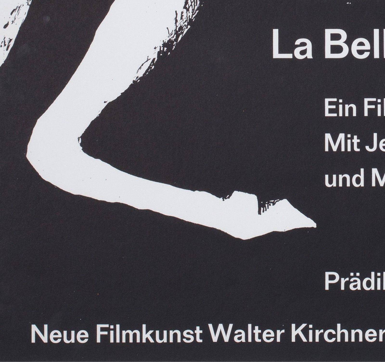 La Belle Et La Bete C1960s German A1 Film Poster, Isolde Baumgart photo buy