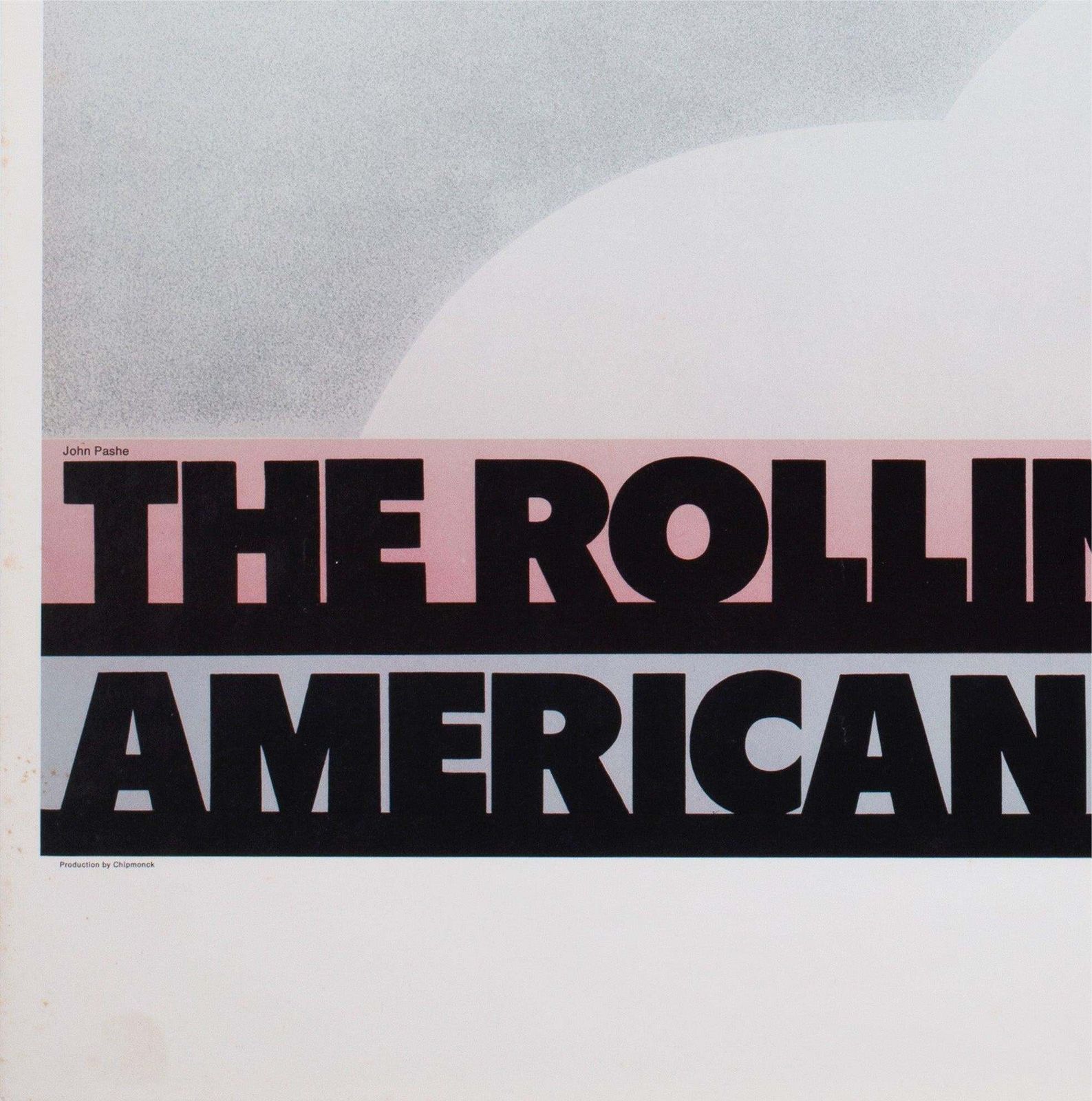 Rolling Stones 1972 Tour Music Poster, John Pasche photo buy