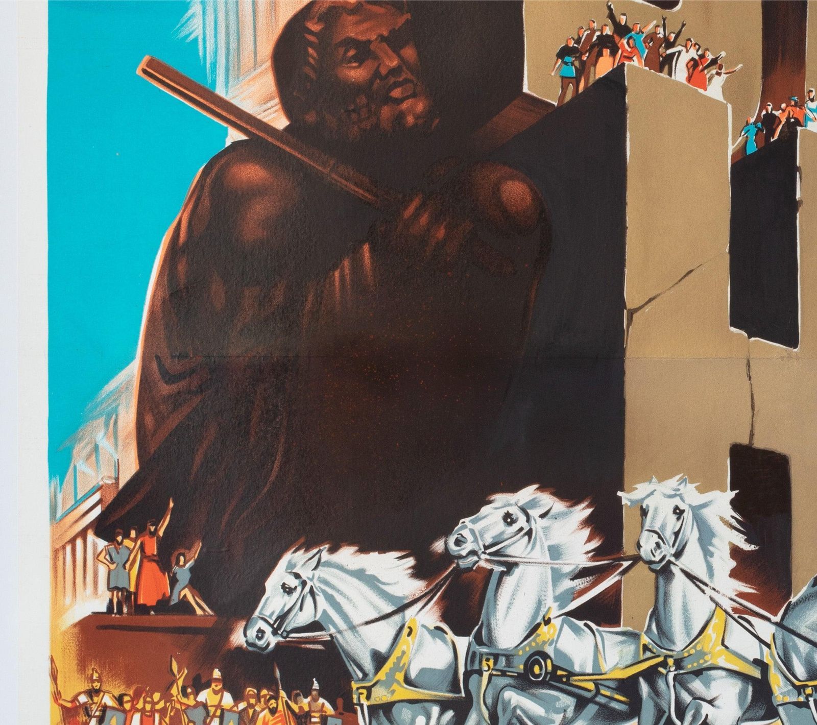 Ben Hur 1960 French Grande Style B Film Poster photo 3055.0