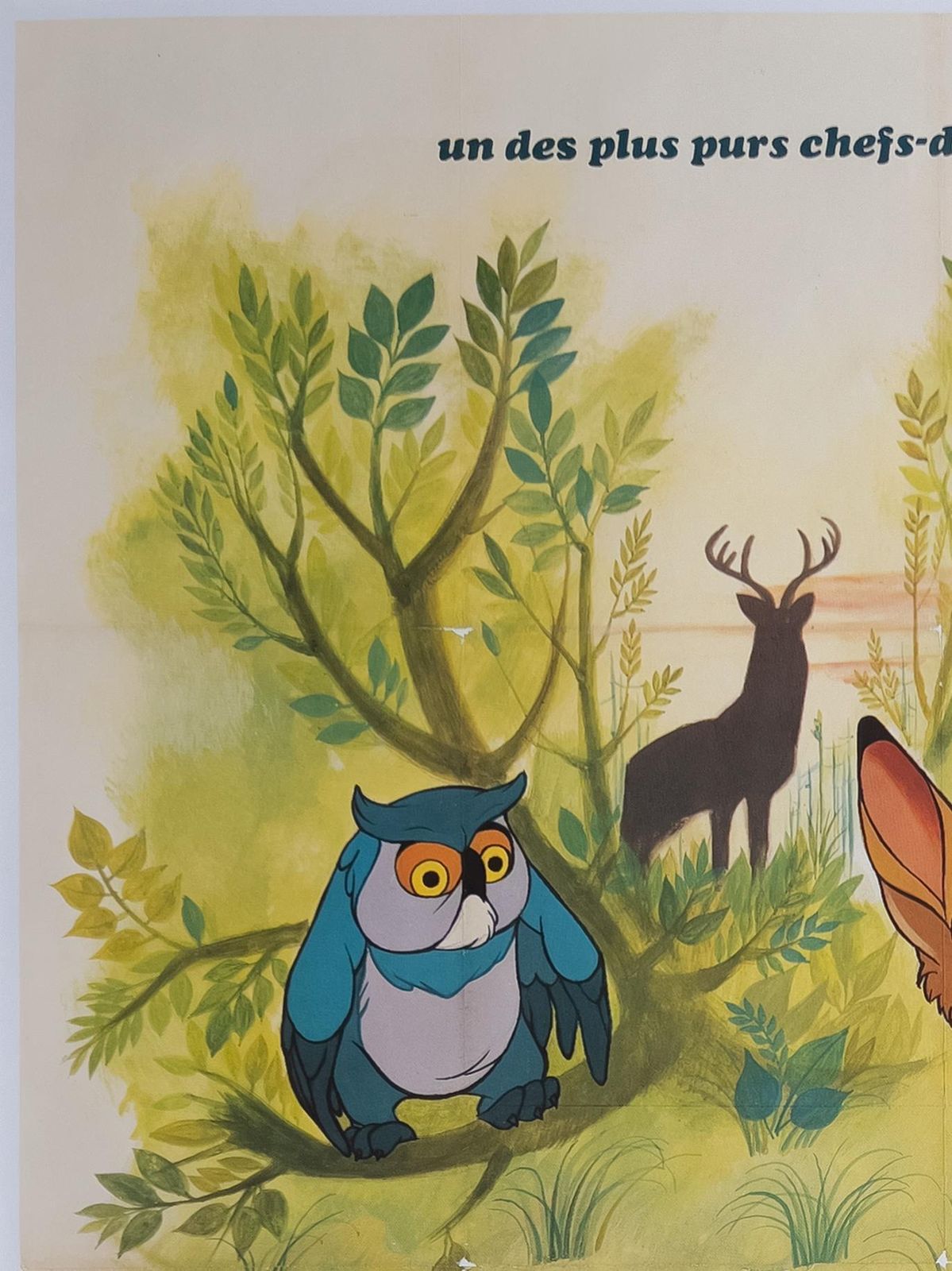 Bambi, Franse Grande filmaffiche ca. jaren 1960, Disney. photo for sale