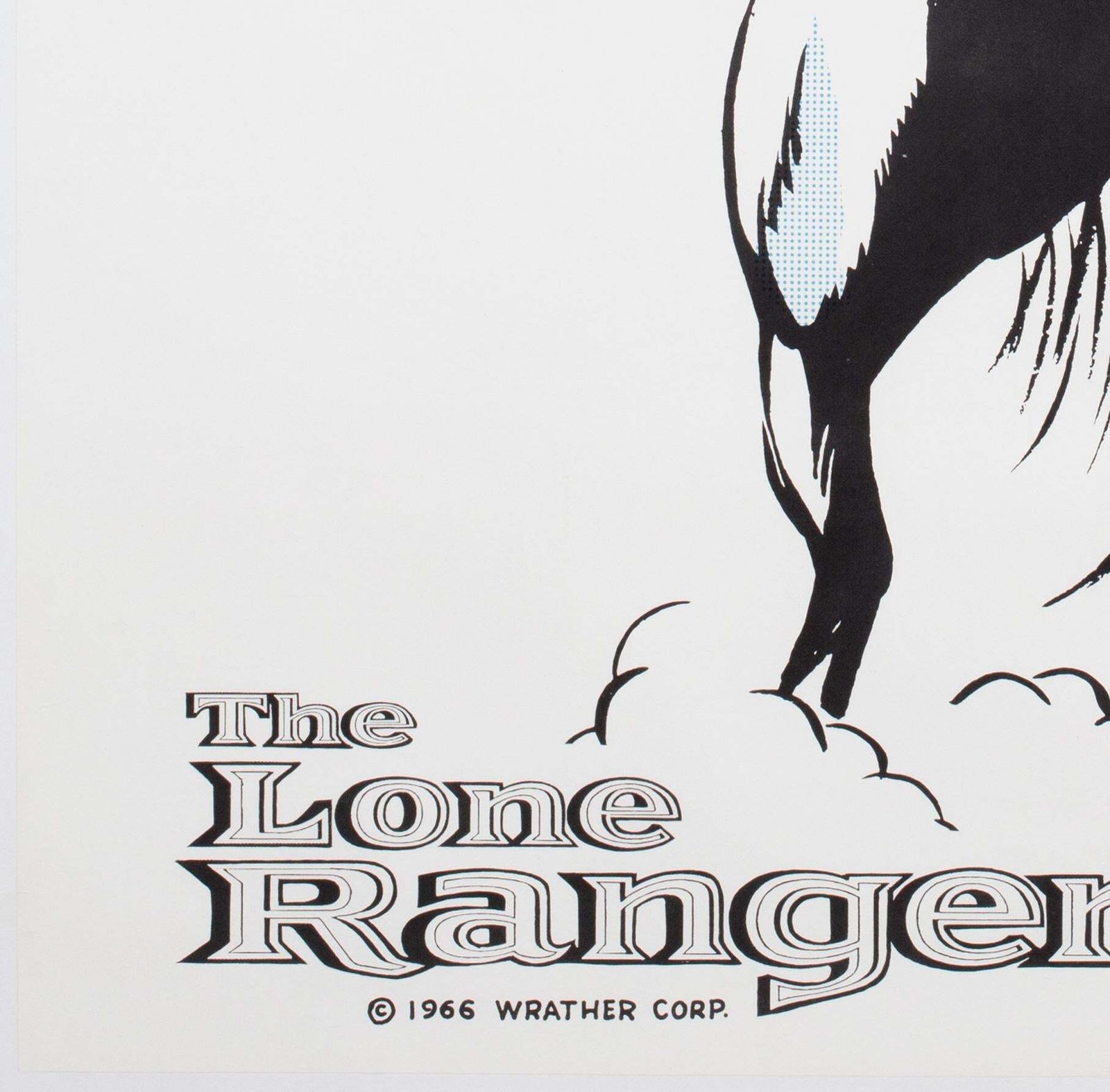 Original Vintage Hi Yo Silver The Lone Ranger, Us Poster, 1966. photo buy