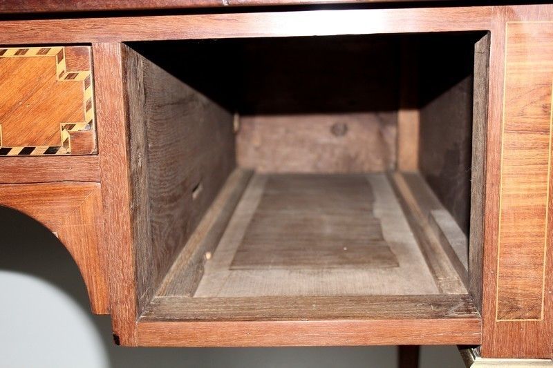 photo vintage Office Louis XVI Style Marquetry 19th