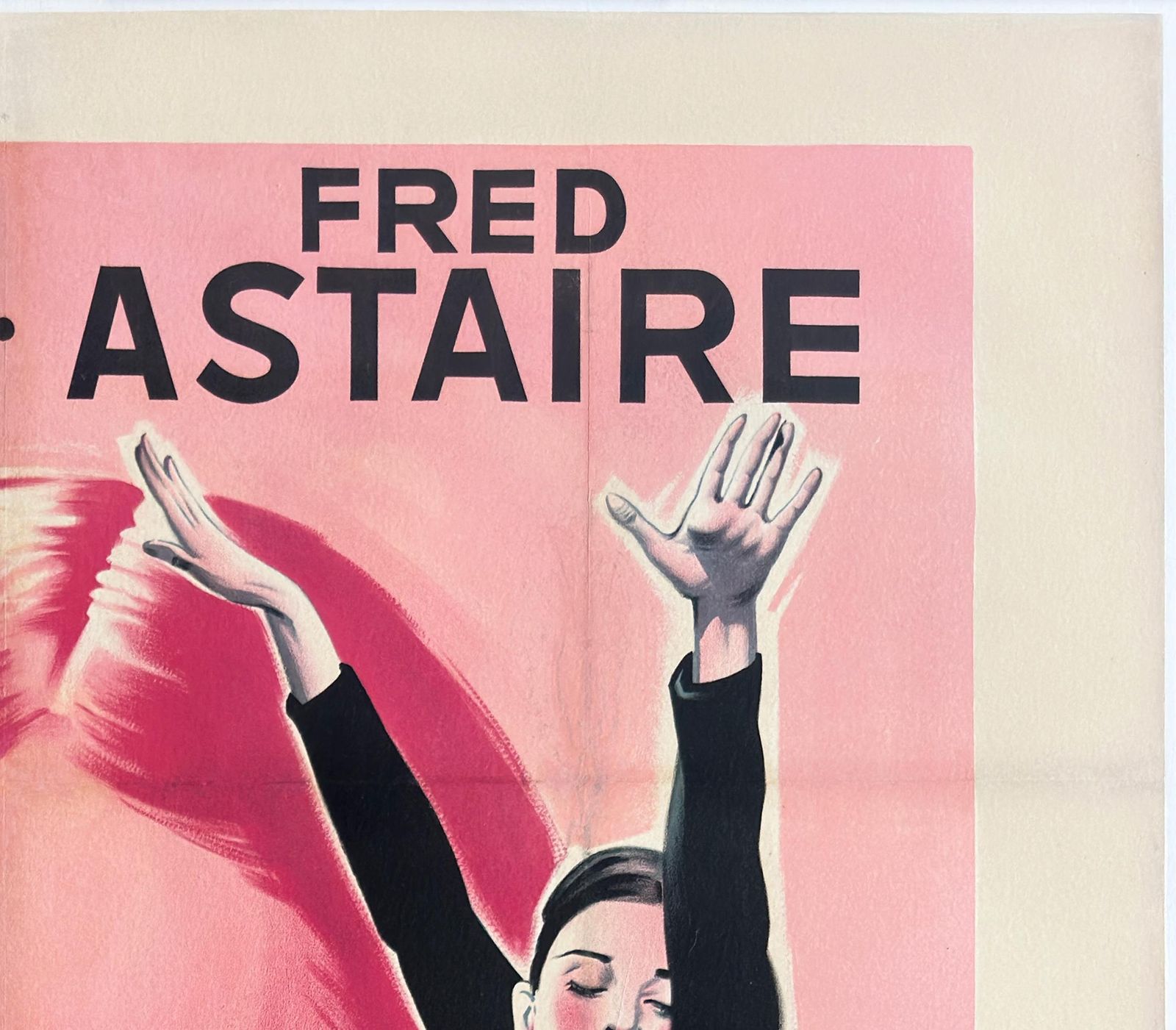 Funny Face 1957 French Grande Film Poster, Boris Grinsson. photo Art