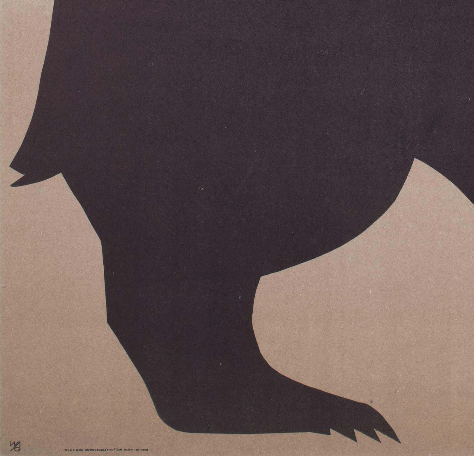 Polish, Vintage Cyrk/Circus Poster Trumpet Playing Bear 1969 Jerzy Treutler photo buy