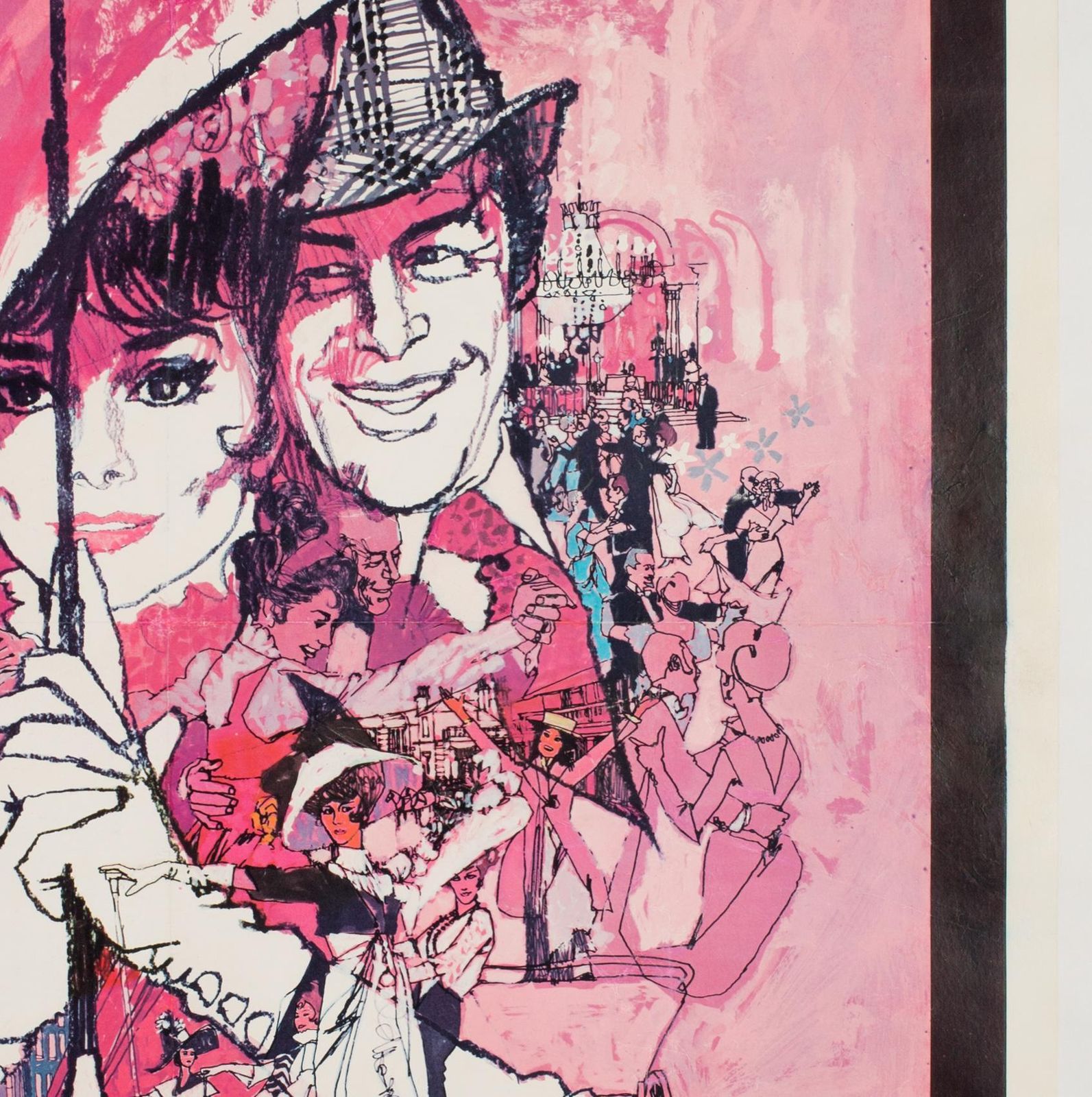 'My Fair Lady' 1964 US 1 Sheet filmaffiche, Peak photo 1050.0