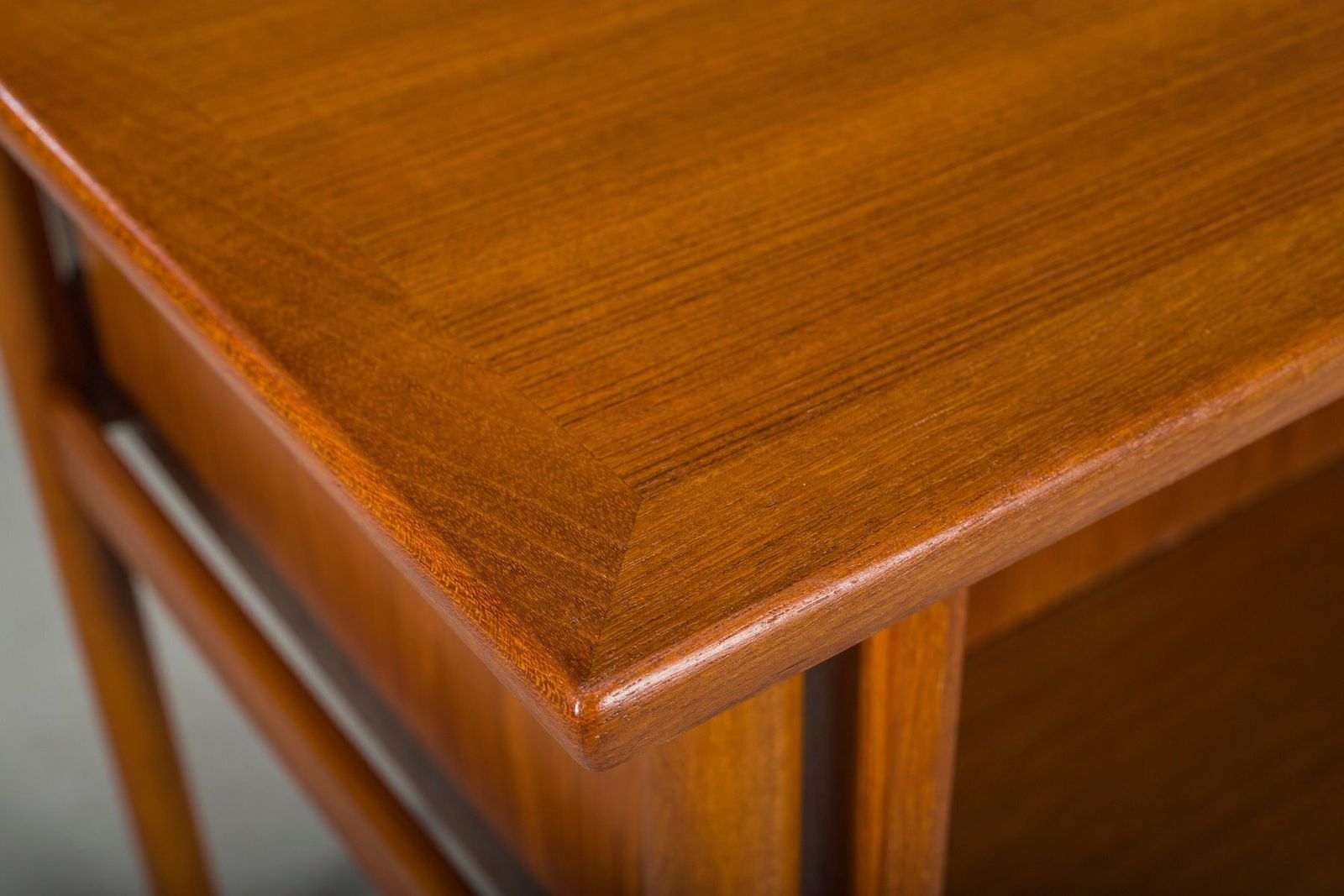 Mid Century Danish Teak Desk From Gunnar Nielsen Tibergaard, 1960s photo vintage