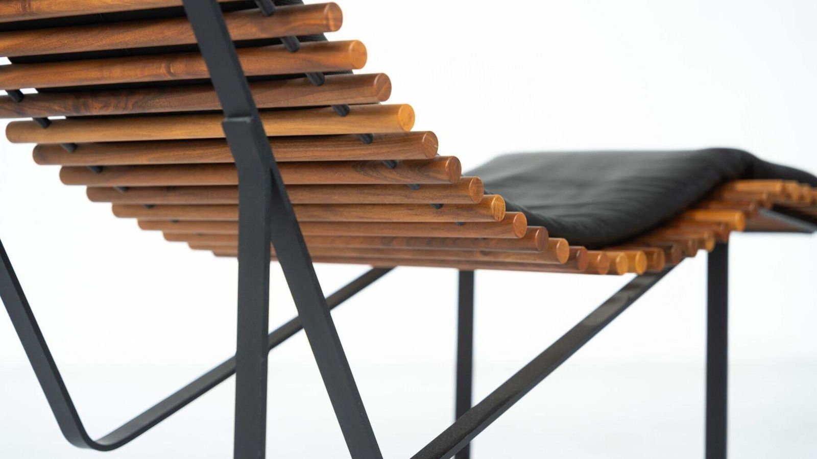 photo vintage "Spine Back" Lounge Chair By Peter Strassl, Germany, 1970s