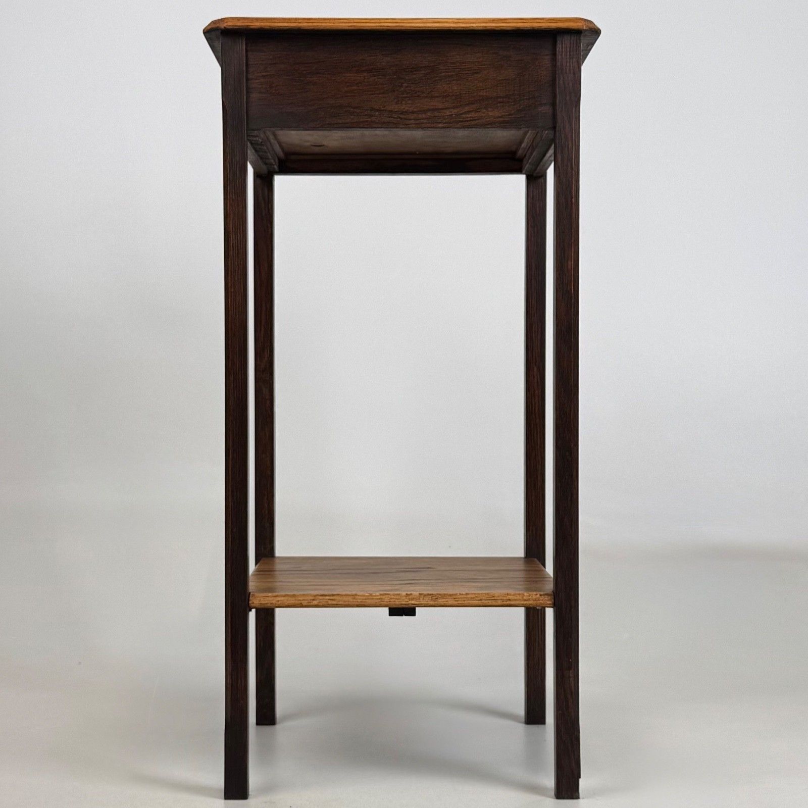 Antique 20th Century Small Edwardian Side Table In Oak ( Af 5526 ) photo 325.0