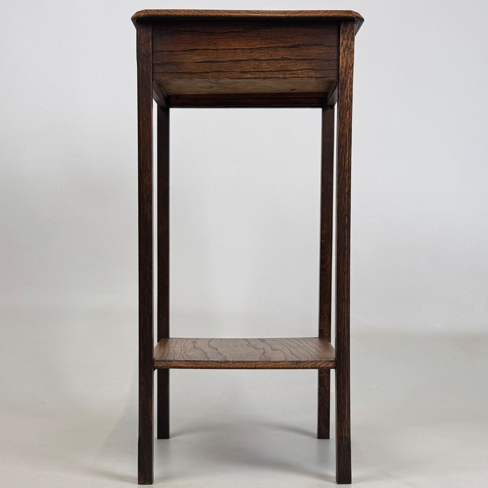 Antique 20th Century Small Edwardian Side Table In Oak ( Af 5526 ) photo buy