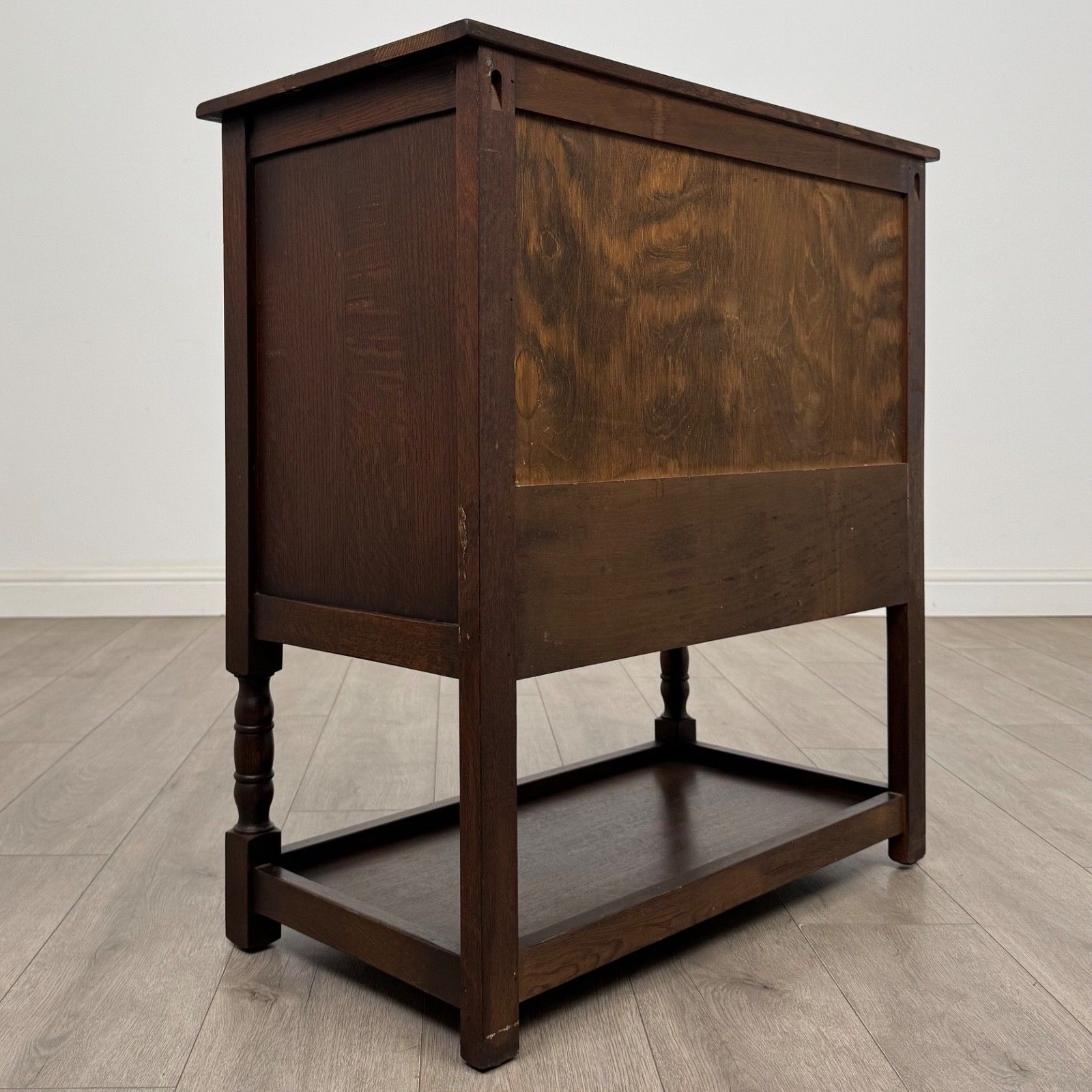 Antique 20th Century Linenfold Cupboard In Oak ( Af 5489 ) photo 425.0