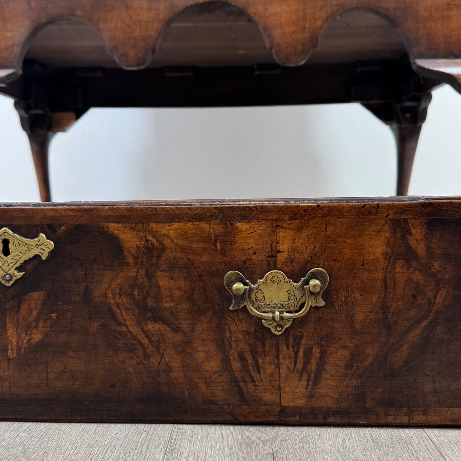 Furniture Antique 18th Century Georgian Chest Of Drawers In Walnut ( Af 5429 ) photo
