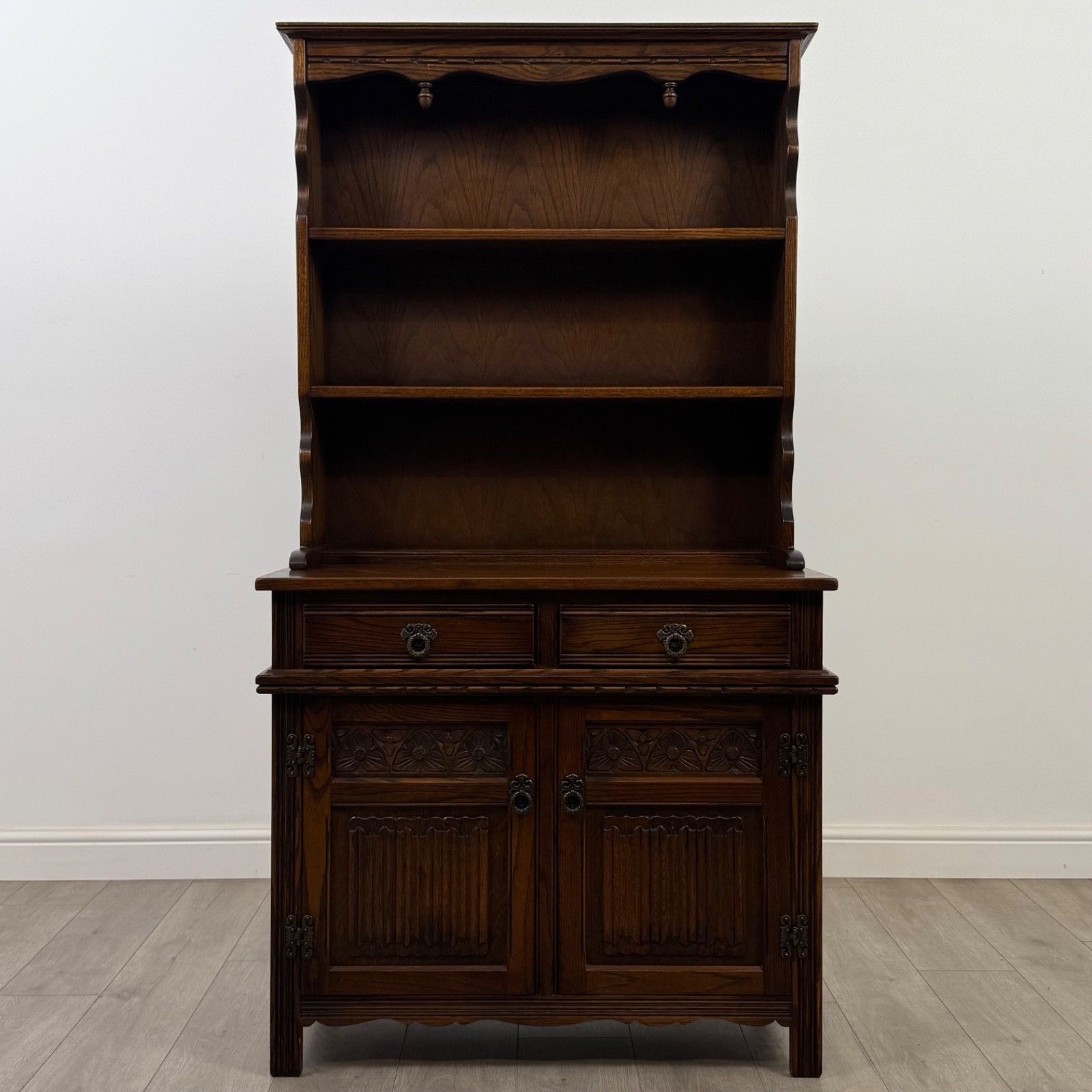 Antique 20th Century Welsh Dresser In Oak ( Af 5486 )
