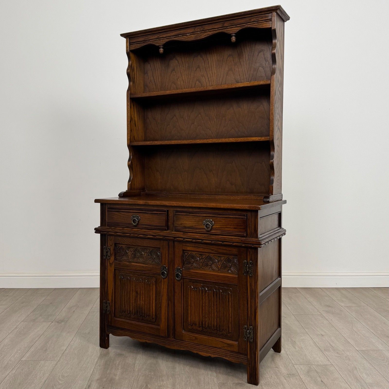 Antique 20th Century Welsh Dresser In Oak ( Af 5486 ) photo for sale