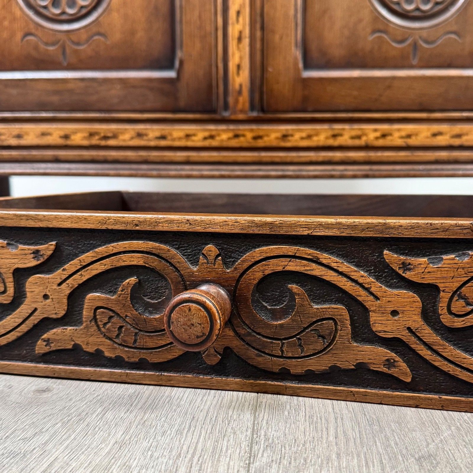 825.0 Antique 20th Century Fine Quality Welsh Dresser In Oak ( Af 5495 ) photo
