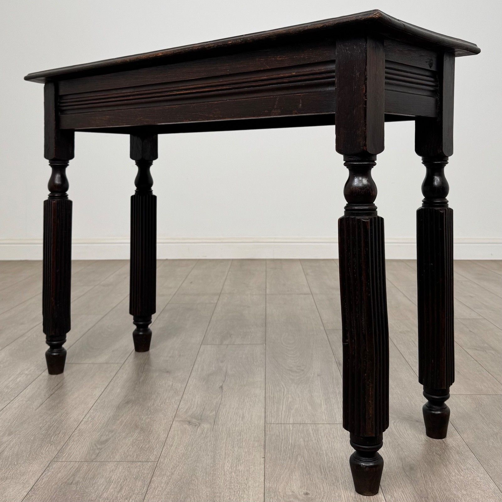 Antique 20th Century Edwardian Side Table In Oak ( Af 5503 ) photo furniture