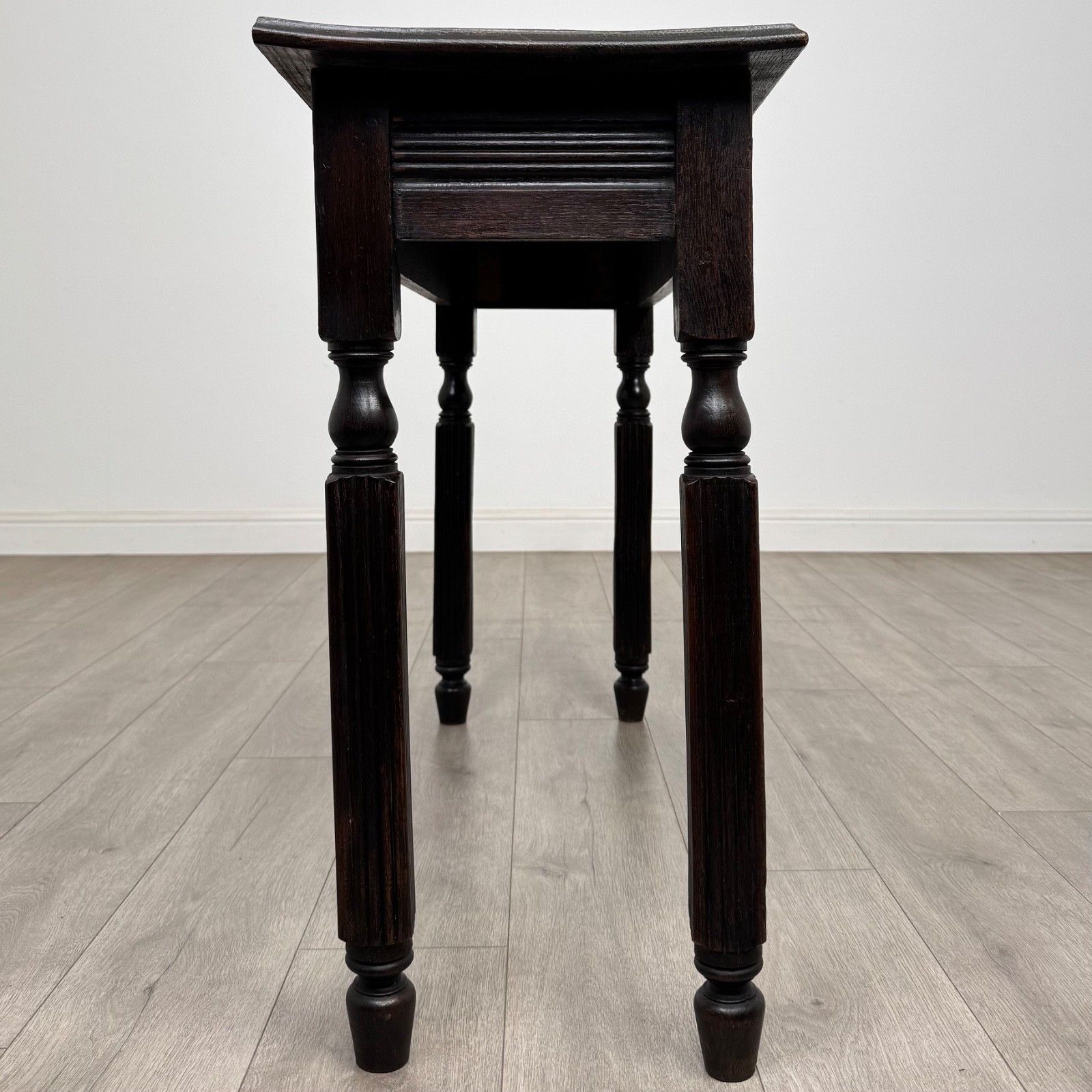 Antique 20th Century Edwardian Side Table In Oak ( Af 5503 ) photo buy