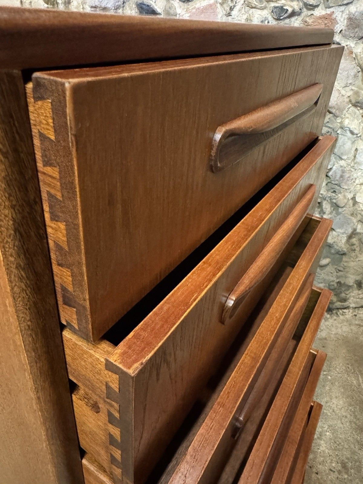 photo buy 🚛 Vintage Mid Century G Plan Teak Chest Of Drawers Danish Scandinavian Design