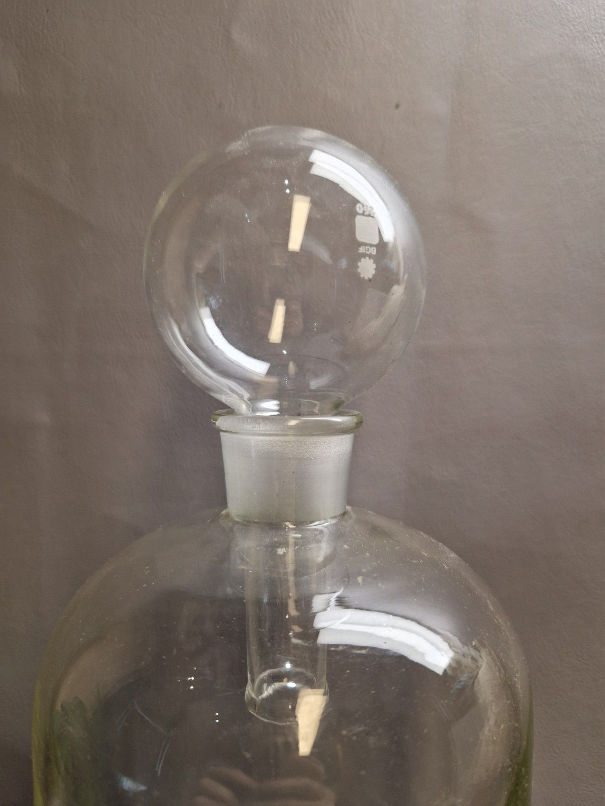 Vintage Pyrex Large Cloche And Stopper Plant Greenhouse Display Heavy Glass photo 60.0