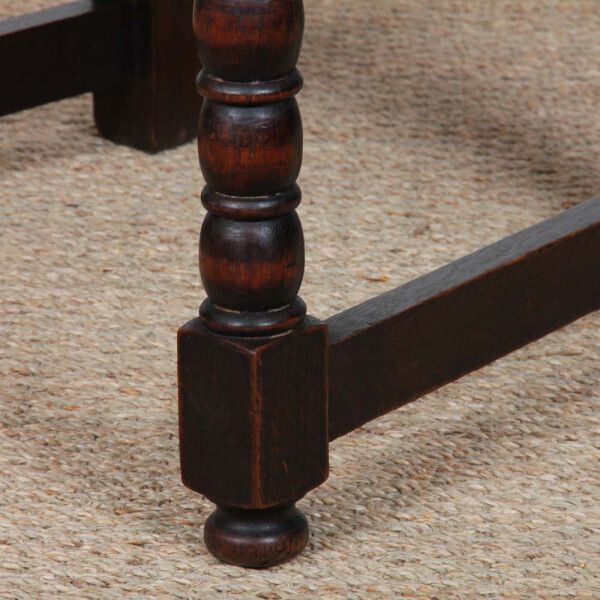 Set Of 4 Solid Wood Straw Seated Chairs, French Work, 1940 photo buy