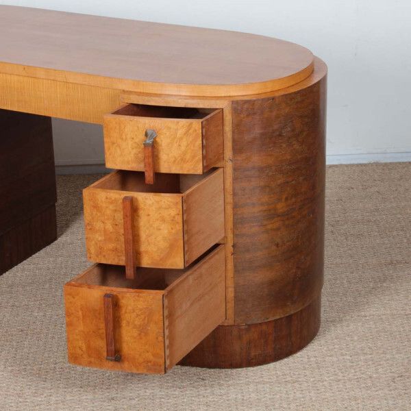 Wooden Dressing Table/Desk Dating From The 1930s photo vinterior