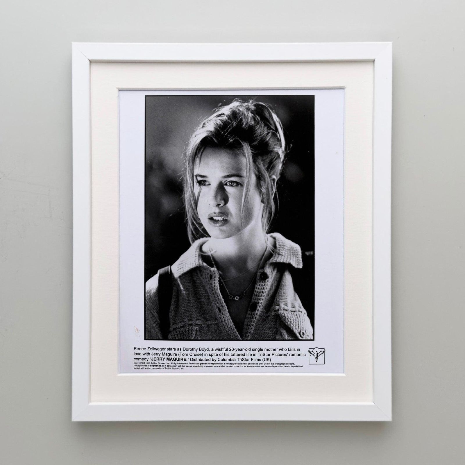 Photo de presse originale encadrée du film Jerry Maguire, 1996 photo Art