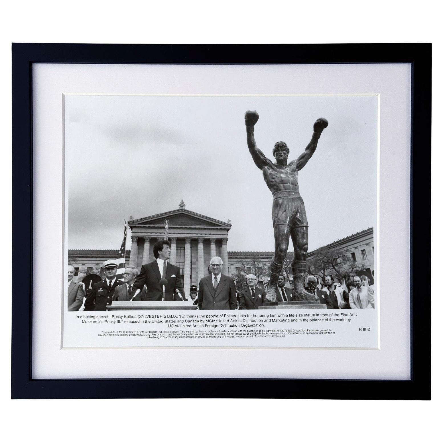 Rocky 3 1982 Publicity Film Movie Press Still Framed