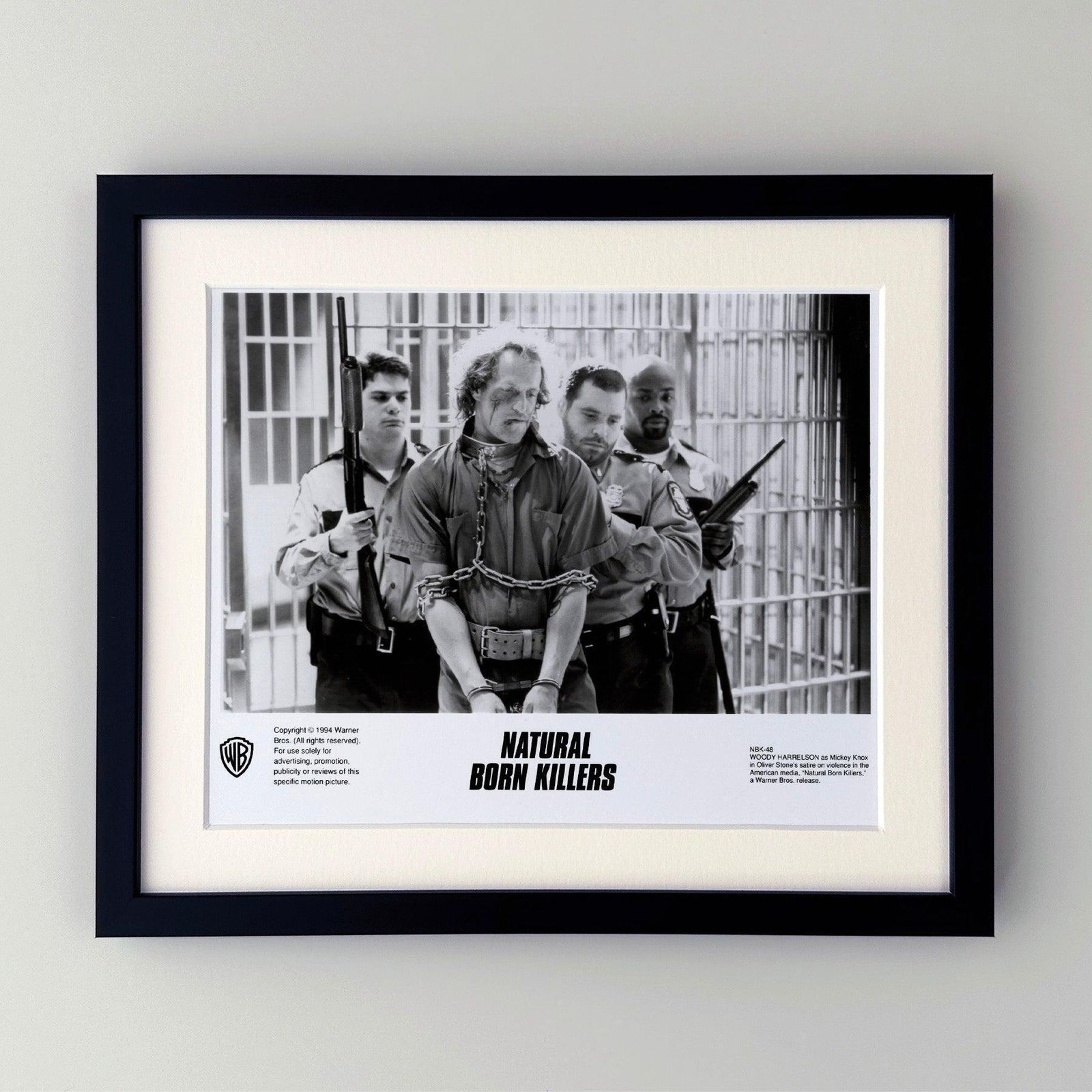 Natural Born Killers 1994 Publicity Film Movie Press Still Framed photo furniture