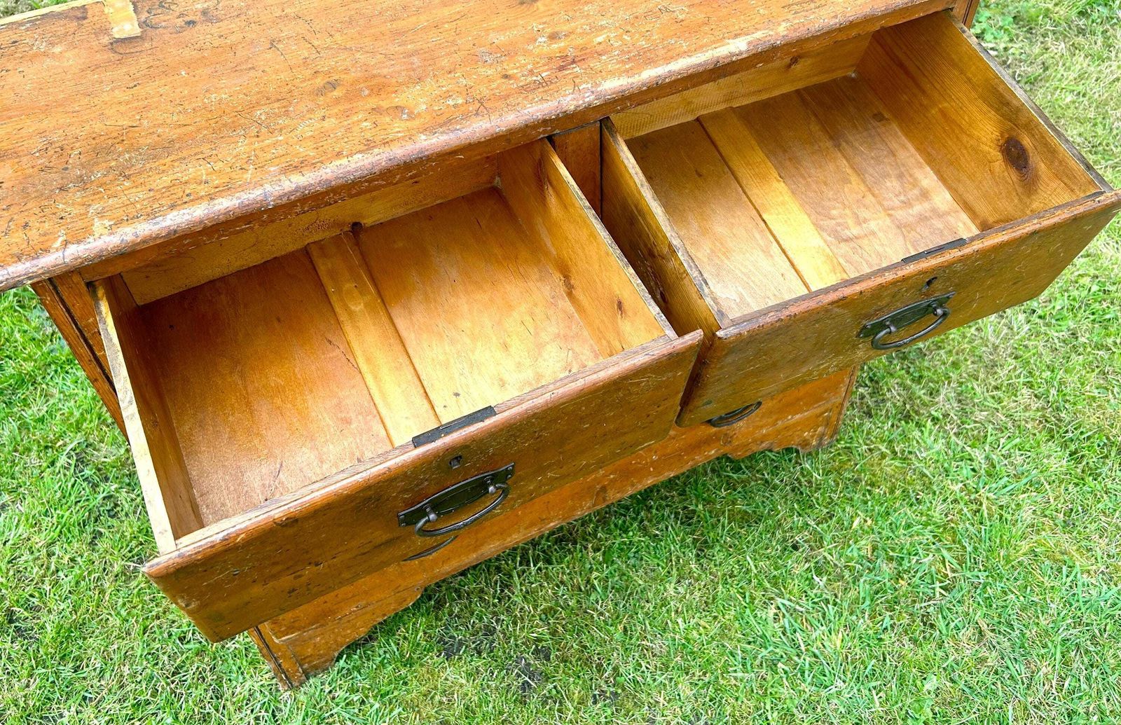 Victorian Pine Chest Of Drawers Cabinet Cupboard Bedroom Farmhouse Industrial Antique Vintage Haberdashery Storage Draw photo vintage