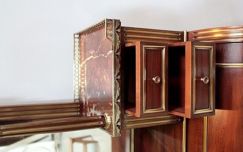 photo furniture Louis XVI Cylinder Office Mahogany 19th