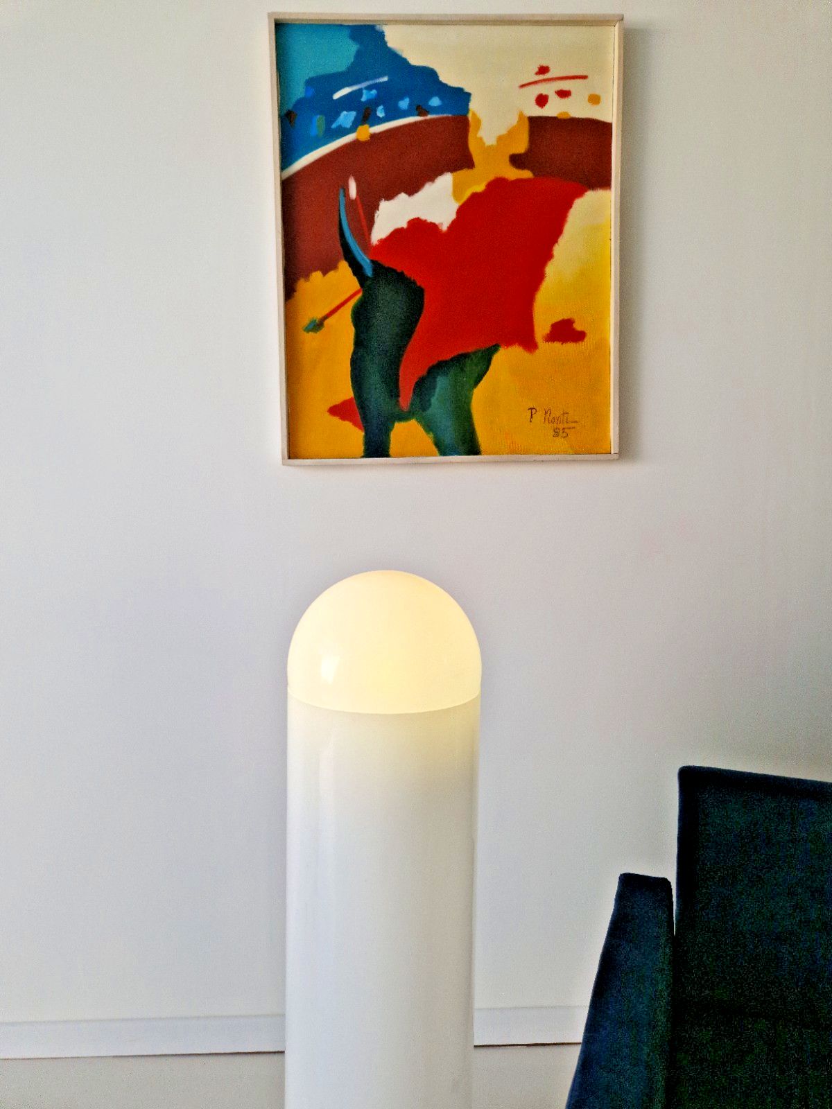 Mid Century Italian Floor Lamp Totem Lighting 1970s Interior Design photo Lighting