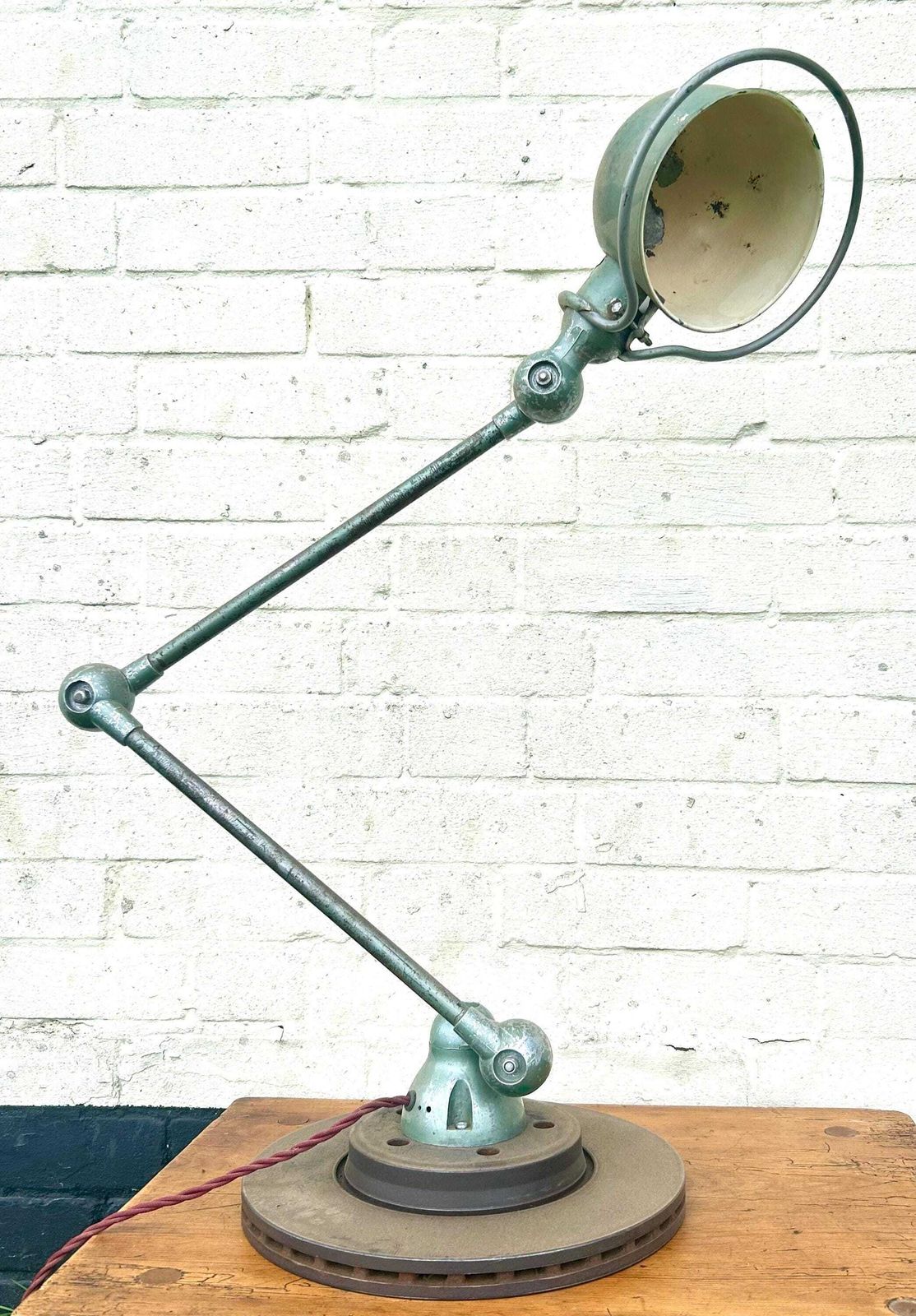 Jielde French Industrial Desk Vintage Lamp Office Factory Retro Antique Light Lighting Mid Century Factory