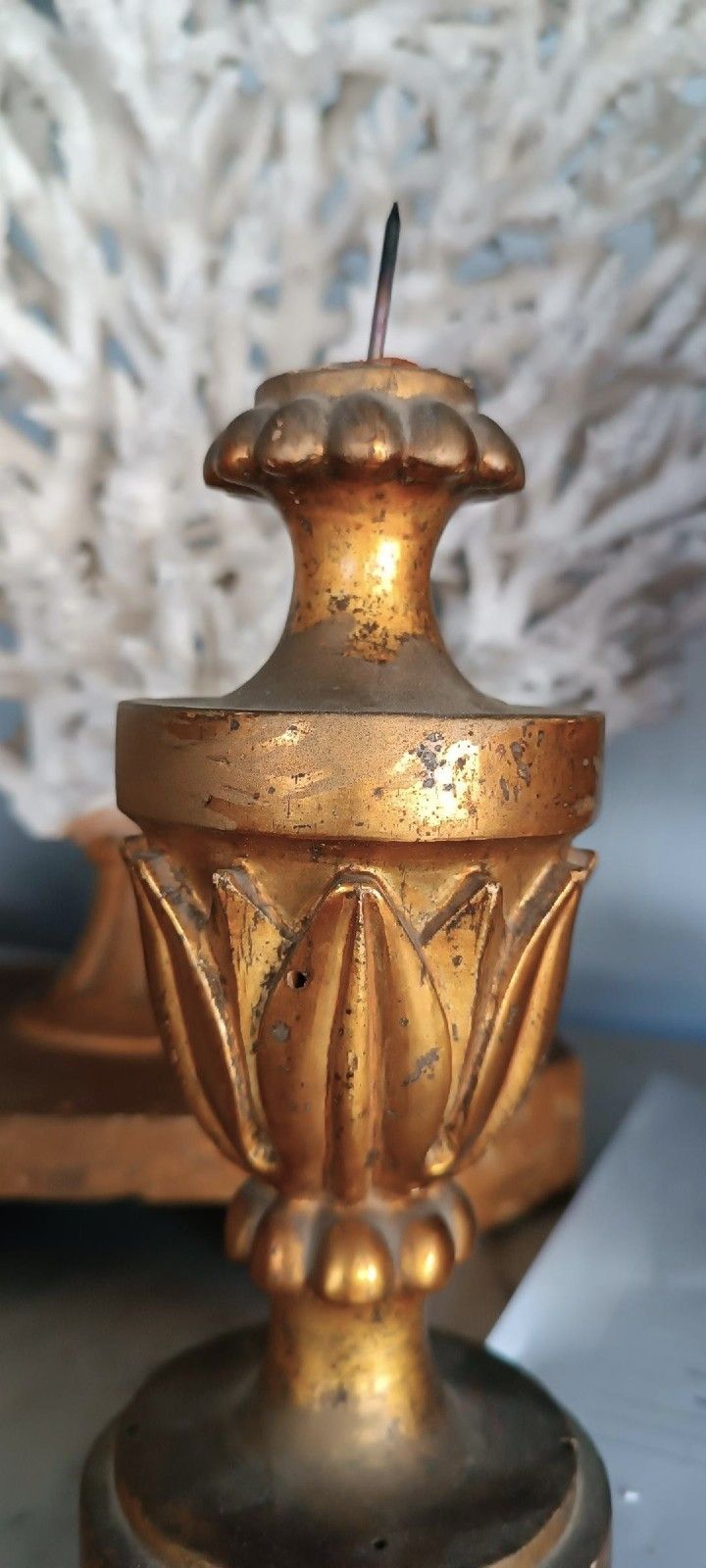 Chandelier Sacred Art Perettone Palm Holder Louis XVI Tuscany photo Lighting