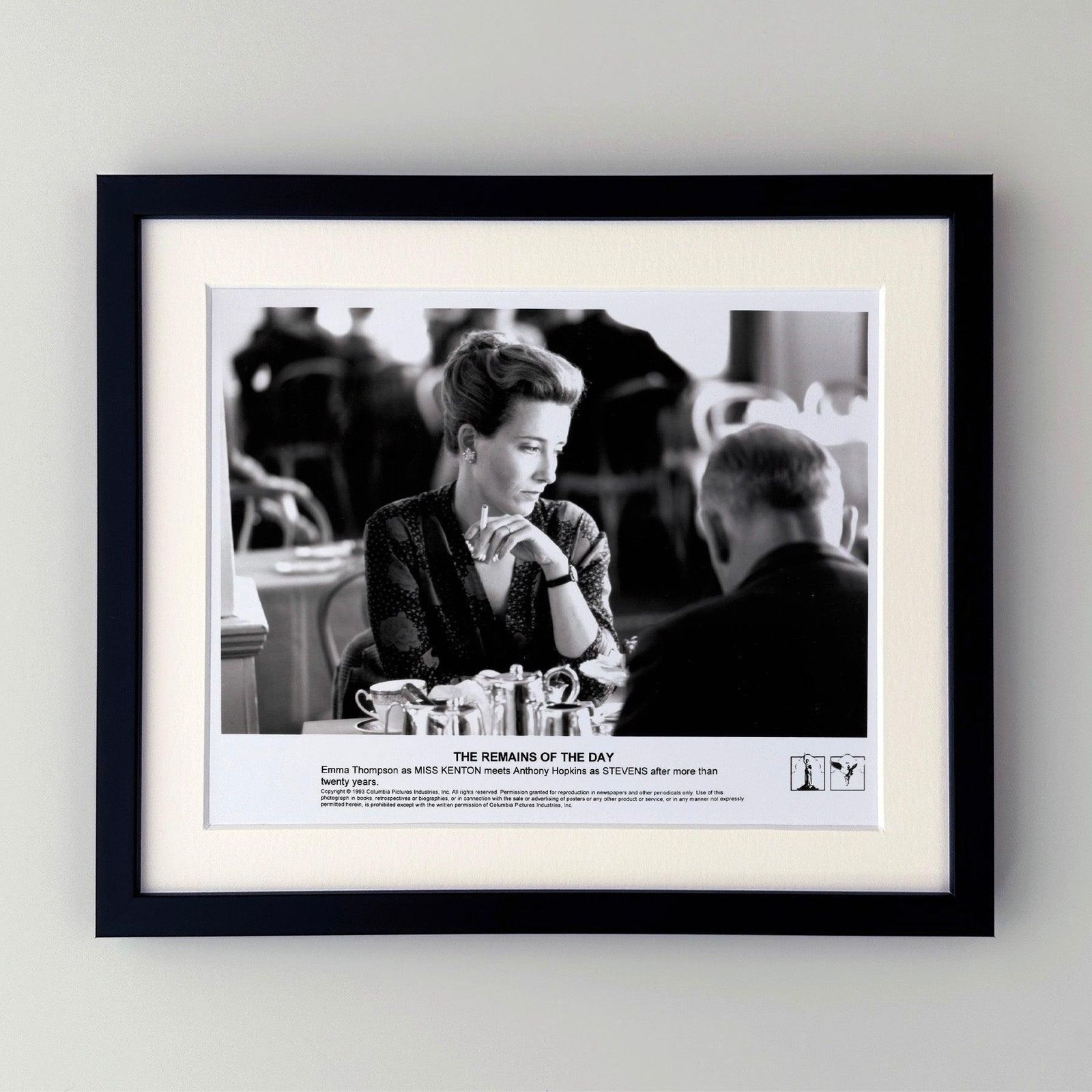 The Remains Of The Day 1993 Publicity Film Movie Press Still Framed photo furniture