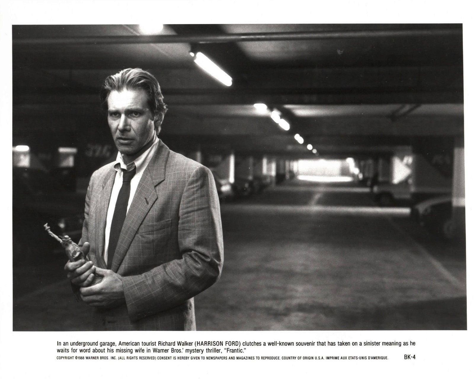 Photo de presse encadrée, Frantic, 1988 photo vinterior