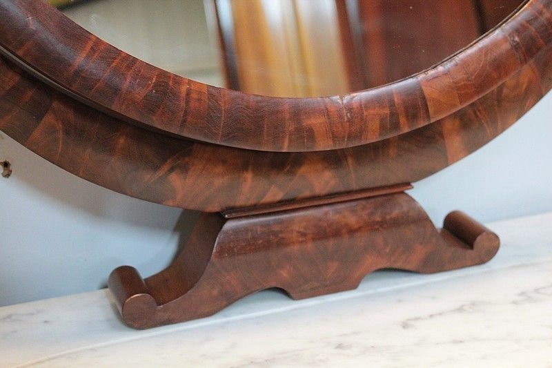 Charles X Dressing Table In Mahogany 19th photo Furniture