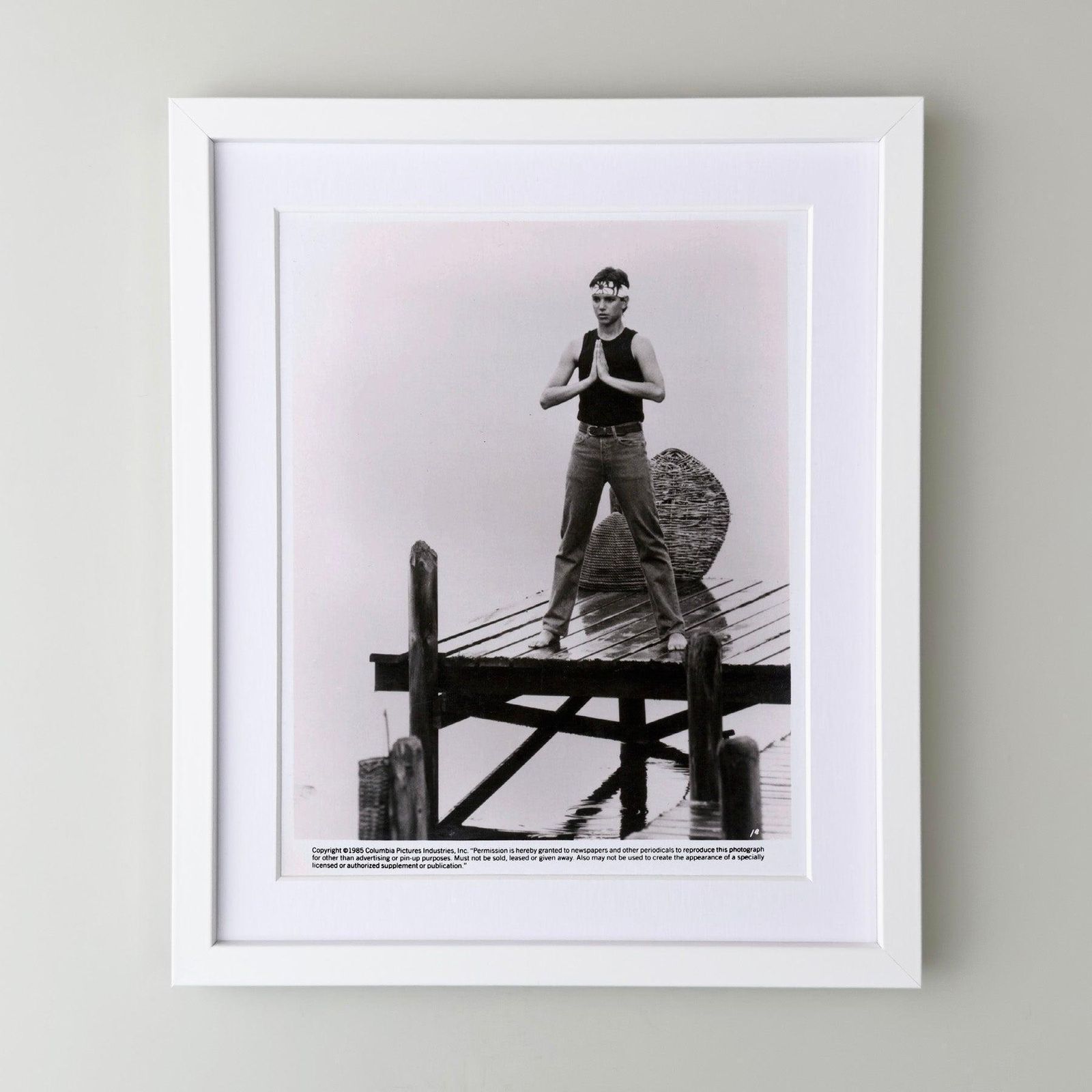 The Karate Kid 1984 Publicity Film Movie Press Still Framed photo for sale