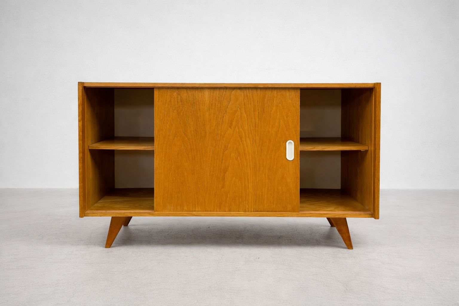 Ladekast Mid Century Fineer Jiří Jiroutek U 452 Jaren 1960 Tsjecho Slowakije photo 880.0