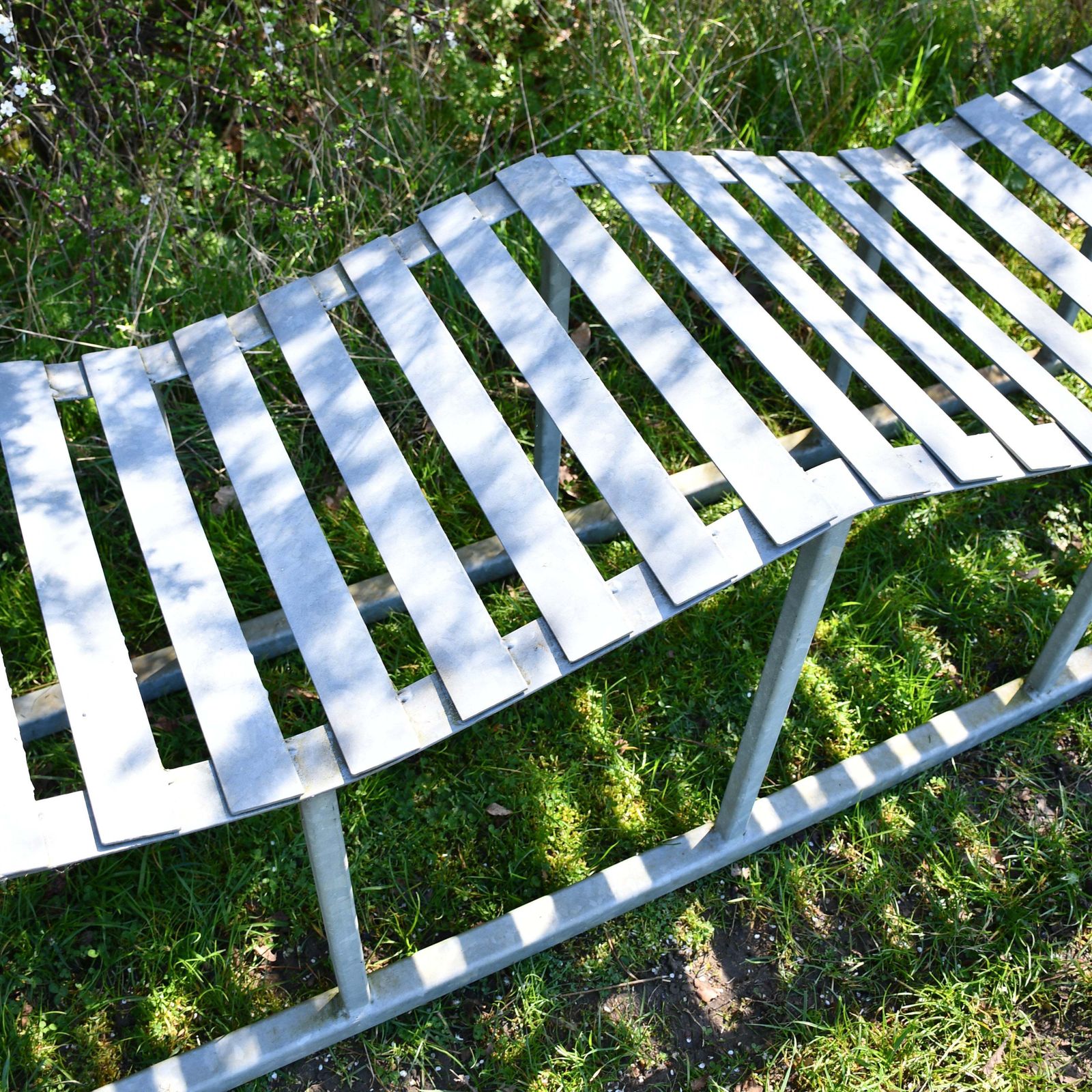 Large Contemporary   Garden Bench photo buy