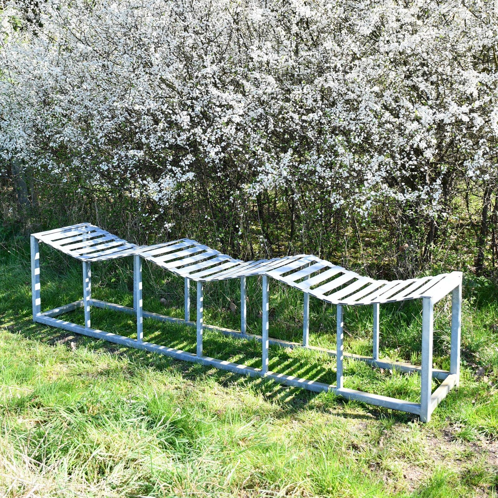 photo for sale Large Contemporary   Garden Bench
