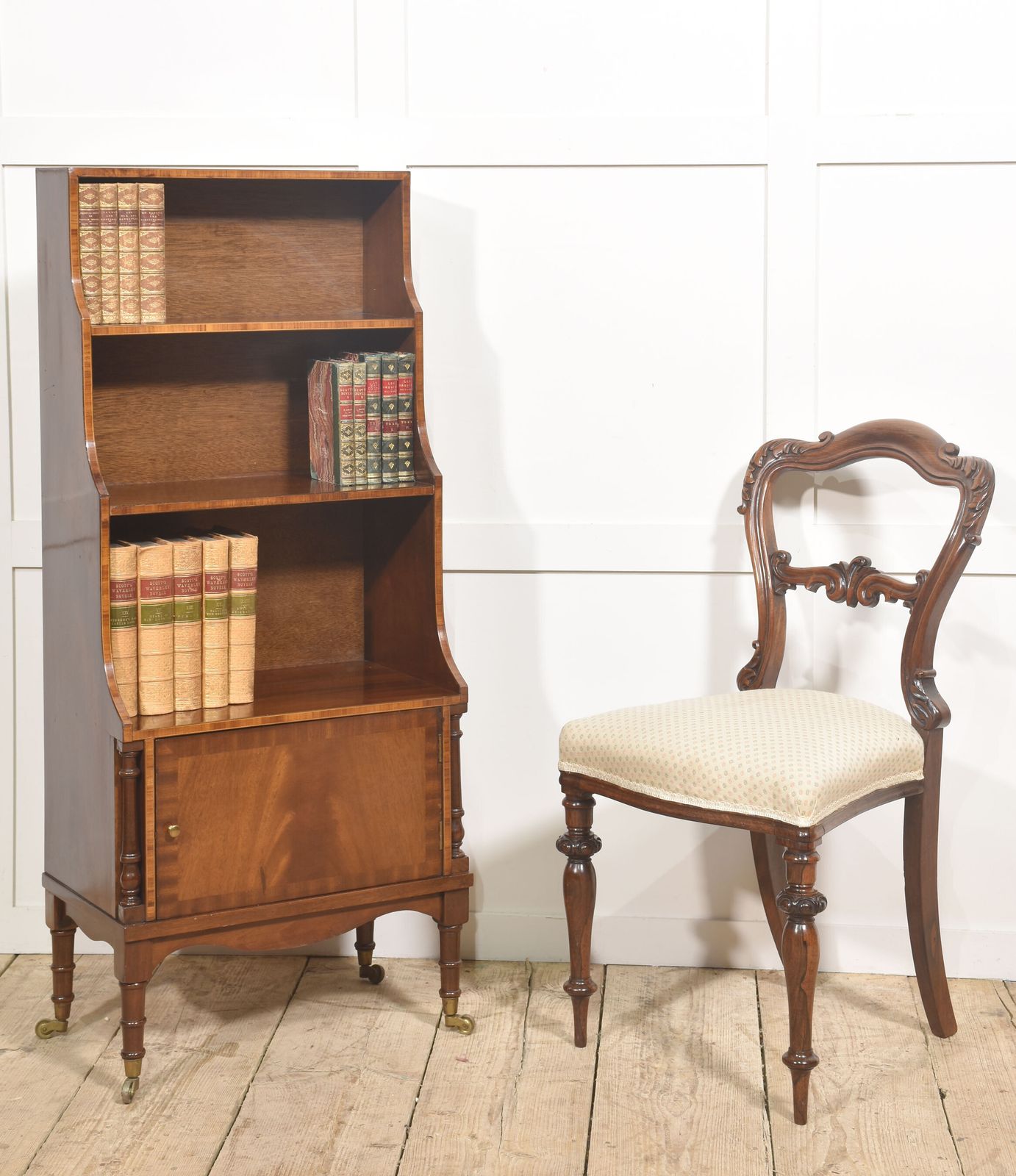 Pair Of Mid 19th Century Rosewood Side Chairs photo for sale
