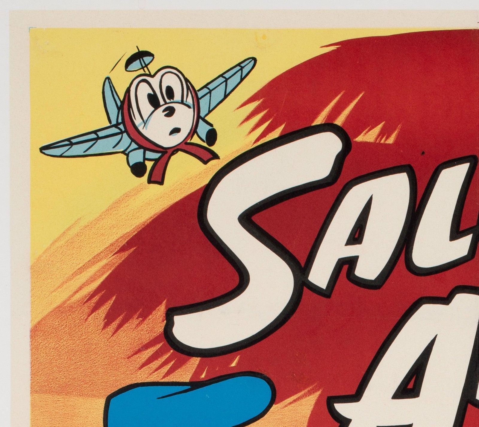 Affiche française Saludos Amigos format Moyenne, vers 1950 photo for sale