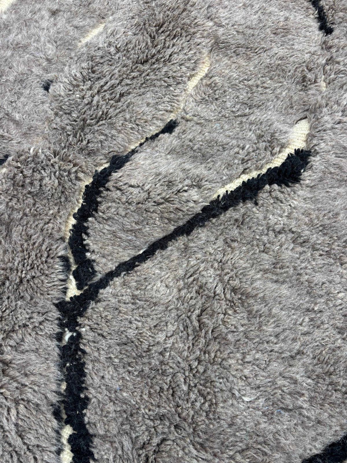 photo for sale Modern Interior Living Wool Mrirt Rug 200x300 Cm  Hand Made Berber Wool Rug   Luxury Area Rug   Modern Ethnic Design   Eco Friendly Wool Rug