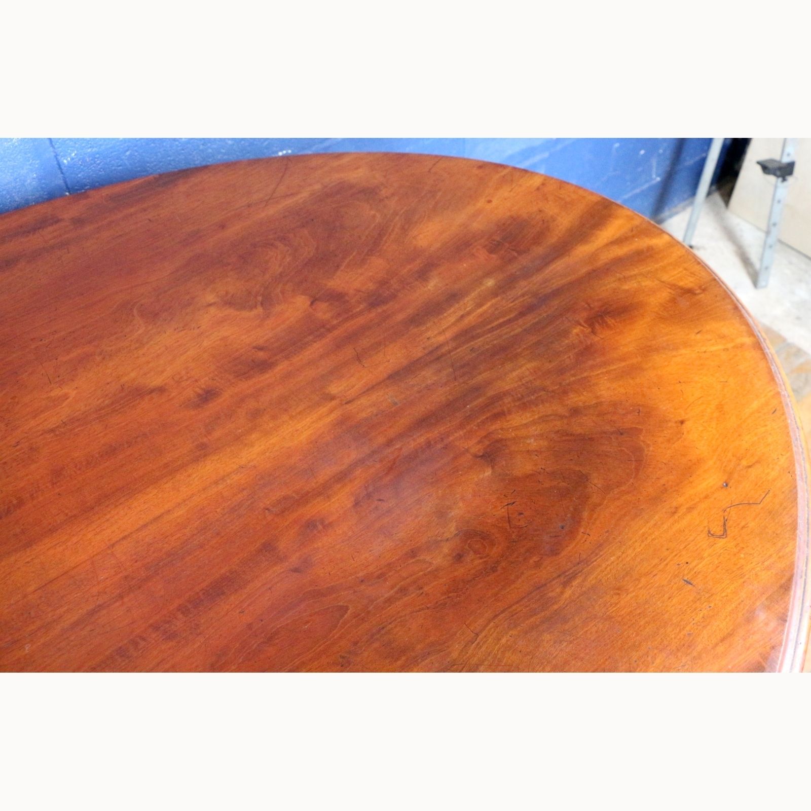 A Mid Victorian Carved Mahogany Centre Pedestal Tilt Top Breakfast Or Dining Table photo Furniture