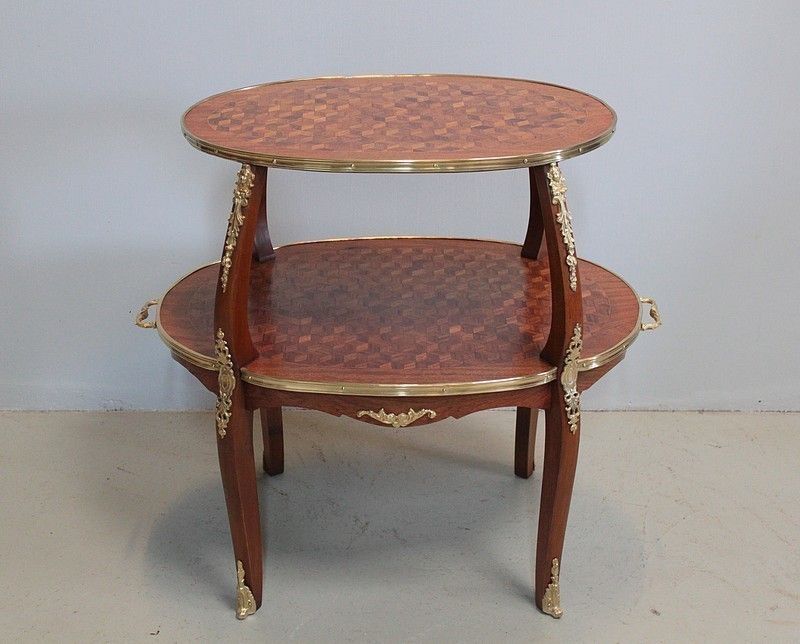 Tea Table Marquetry Ep. 1900
