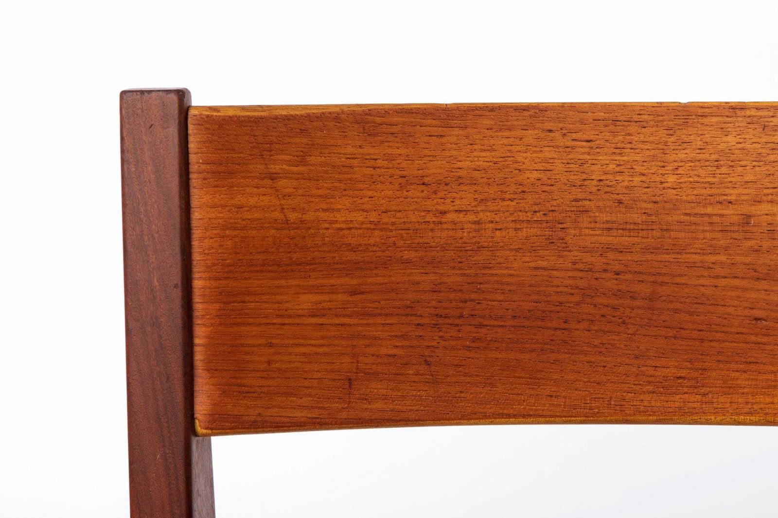 Vintage Poul Cadovius Chair “Pia” For Cado, Danish Teak Chair 1960s, Black Danish Cord Seat, Mid Century Modern photo Furniture