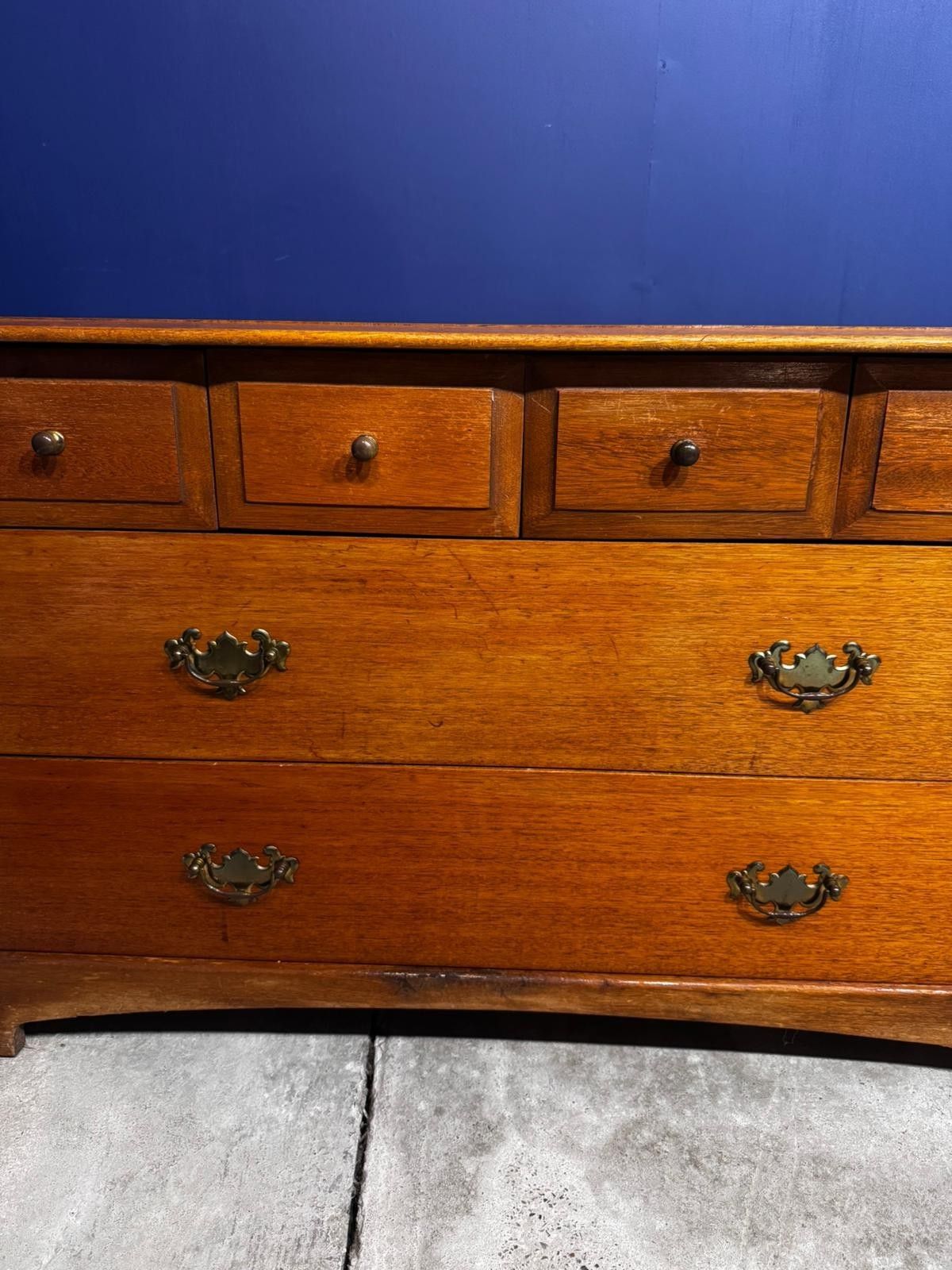 Vintage Stag Minstrel Chest Of Drawers Bedroom Four Over Two. photo Furniture