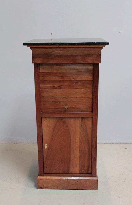 Bedside Restoration Walnut 19th