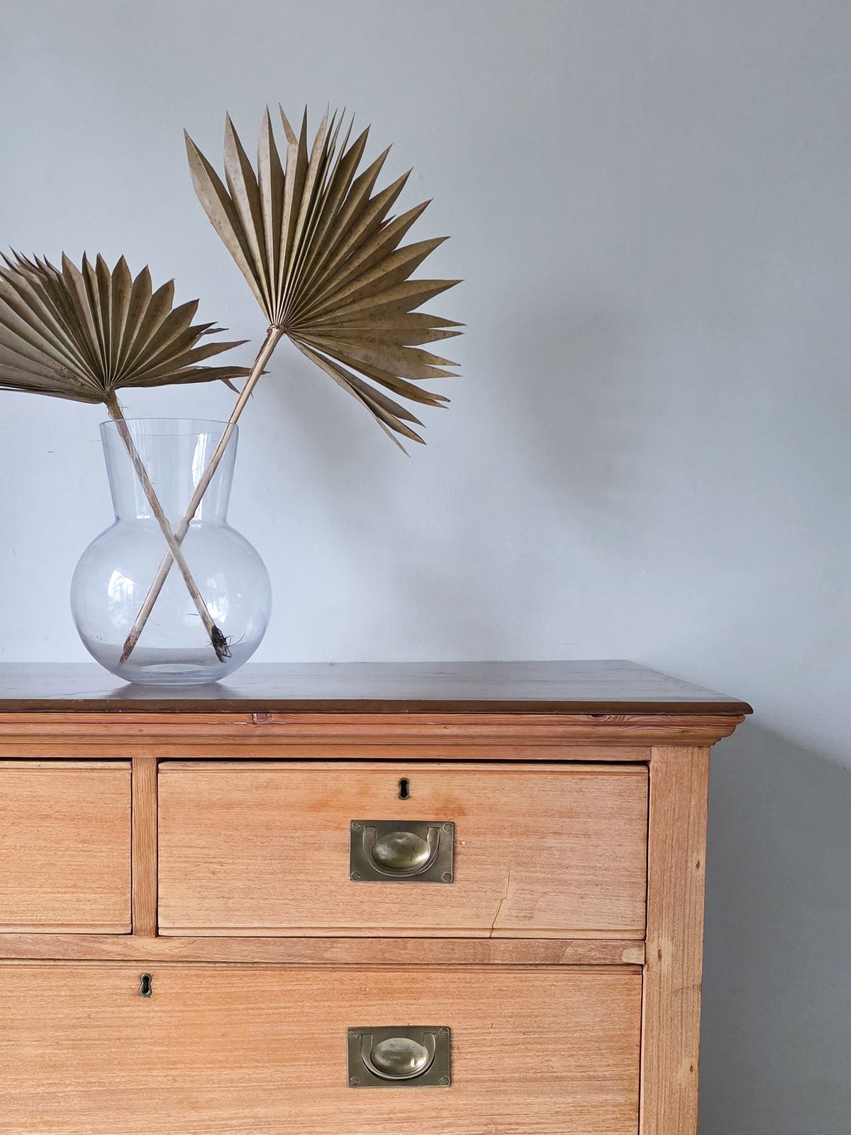 photo for sale Antique Pine Merchants Chest Of Drawers
