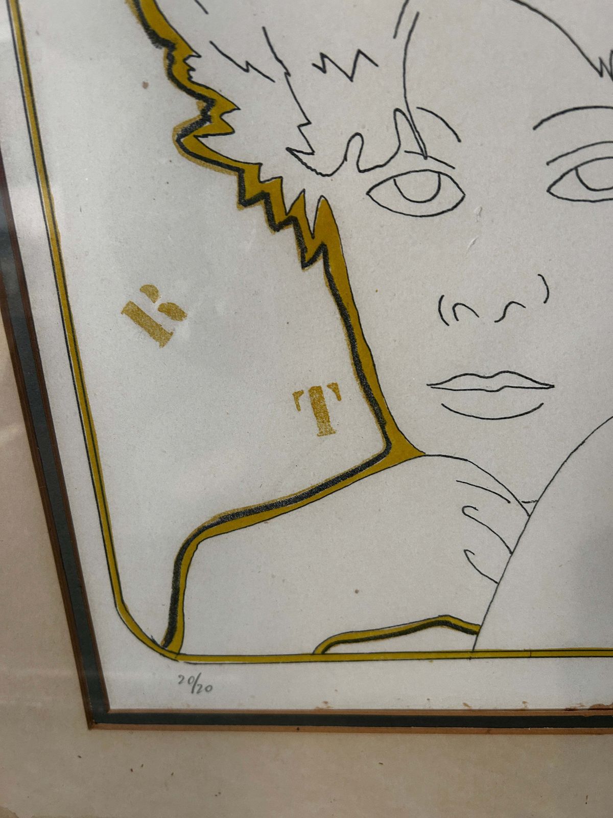 Signed And Numbered Lithograph By The Renowned Design Artist Mario Villa photo Art