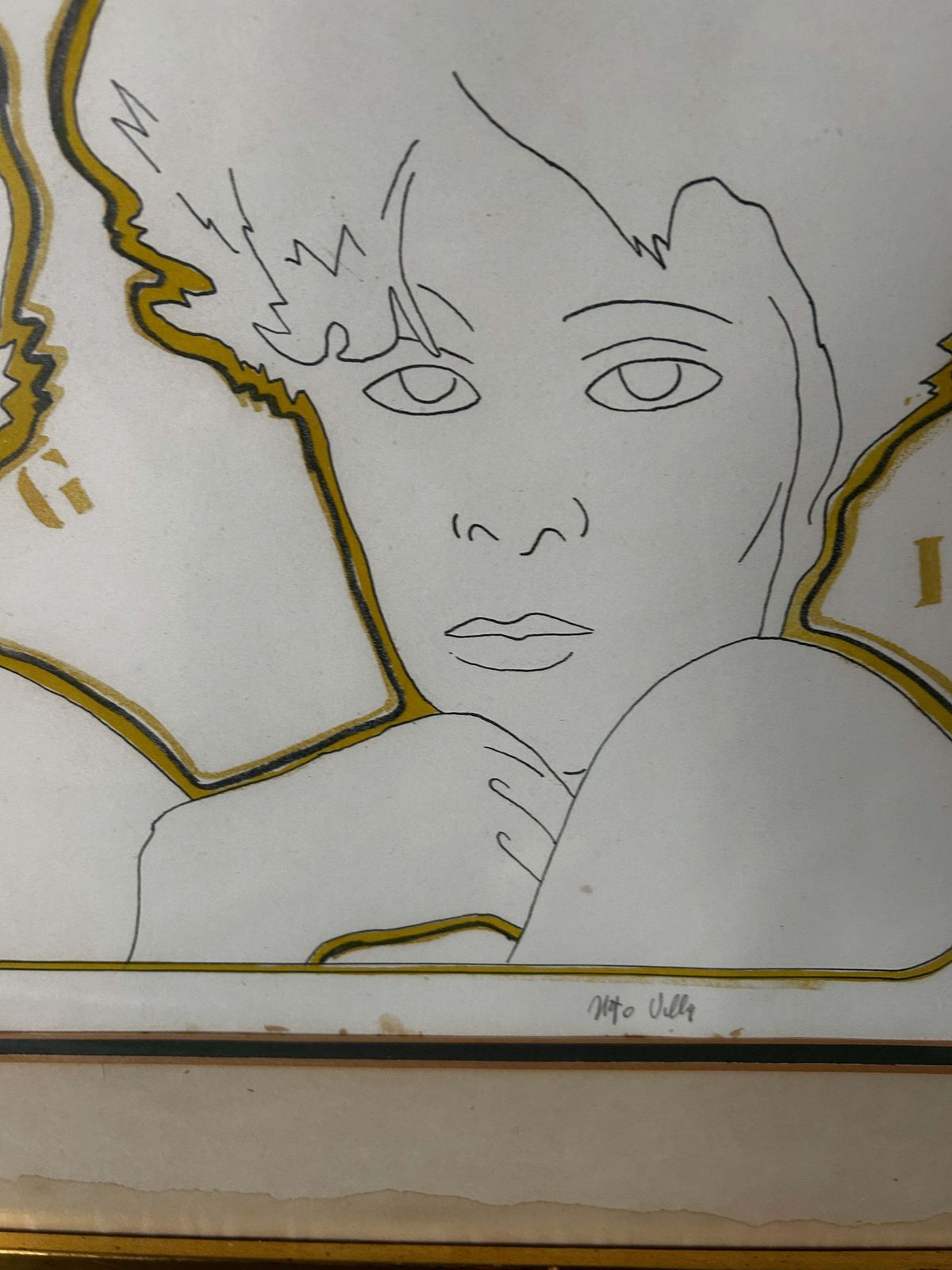 Signed And Numbered Lithograph By The Renowned Design Artist Mario Villa photo 150.0